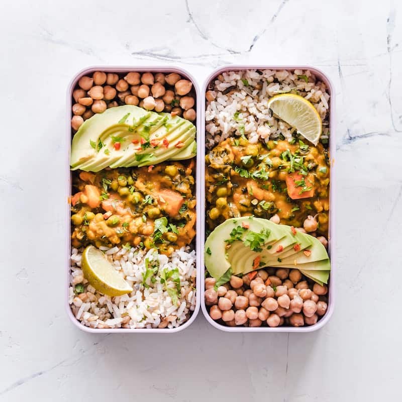 Photo of beatufully arranged food